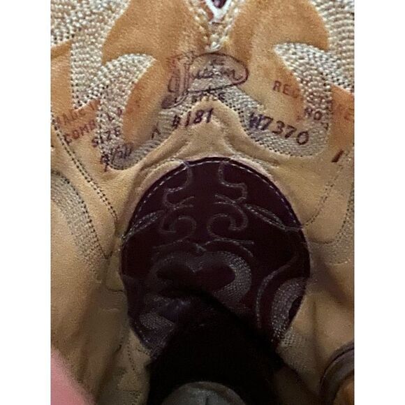 Justin’s cowboy western boots sz 9.5D - Picture 5 of 5